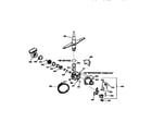 Kenmore 3631435598 motor pump mechanism&spray arm diagram