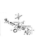 Motor pump mechanism&spray arm