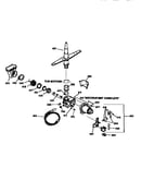Motor pump mechanism&spray arm