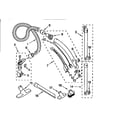 Kenmore 11626612690 hose and attachment diagram