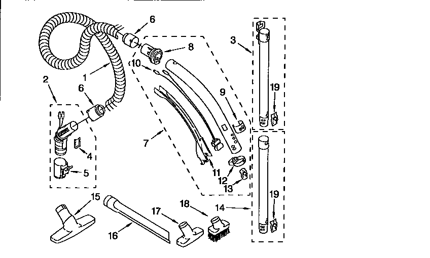 HOSE AND ATTACHMENT