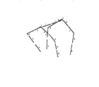 Sears 718770550 frame assembly diagram