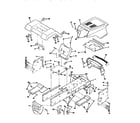Craftsman 917256890 chassis and enclosures diagram