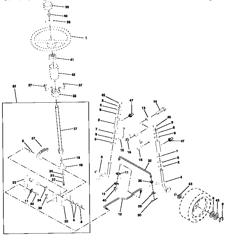 Steering assembly