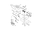 Craftsman 917256702 seat assembly diagram