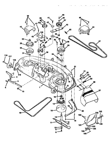 Mower deck