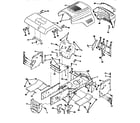 Craftsman 917256524 chassis and enclosures diagram