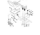 Craftsman 917256524 seat assembly diagram