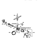 Motor pump mechanism&spray arm