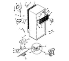 Kenmore 2539768081 unit parts diagram