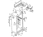Kenmore 2539768091 cabinet parts diagram