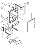 Tub and frame