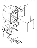 Tub and frame