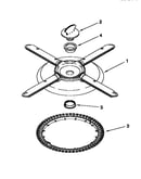 Lower washarm and strainer
