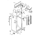 Kenmore 2539368741 cabinet parts diagram