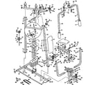 Weider WESY85100 unit parts diagram