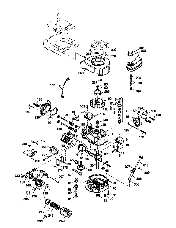 ENGINE TVS115-57901B (71,143)