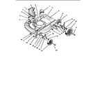 Lawn-Boy 10201-4900001-4999999 deck & wheel assy (hand push) diagram