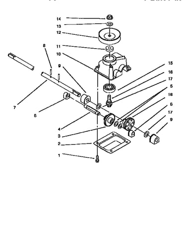 Gear case assembly