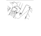 Lawn-Boy 10201-4900001-4999999 handle assembly diagram