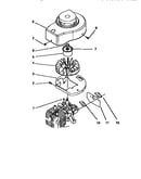 2 cycle engine assembly
