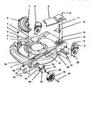 Deck and wheel assembly