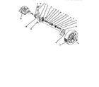 Lawn-Boy 10310-5900001-5999999 rear axle assembly diagram