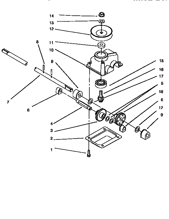 GEAR CASE ASSEMBLY