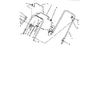 Lawn-Boy 10310-5900001-5999999 handle assembly diagram
