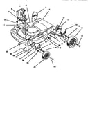 Deck and wheel assembly