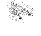 Lawn-Boy 10202-4900001 TO 4999999 deck&wheel assembly (hand push) diagram
