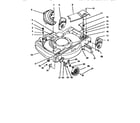 Lawn-Boy 10202-4900001 TO 4999999 deck&wheel assy(self propelled) diagram