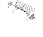 Lawn-Boy 10202-4900001 TO 4999999 rear axle assembly diagram