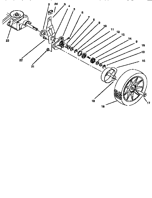 Rear axle assembly