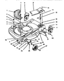 Deck and wheel assembly