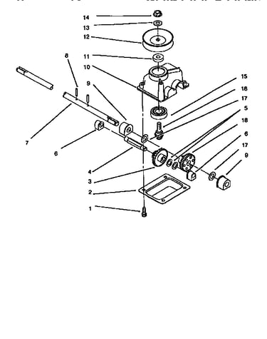Gear case assembly