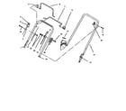 Lawn-Boy 10301-590001-5999999 handle assembly diagram