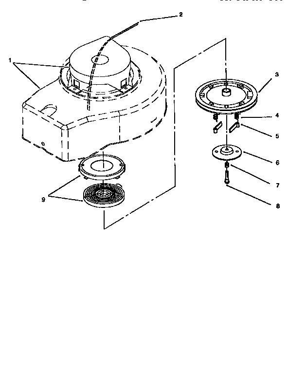 Recoil starter assembly