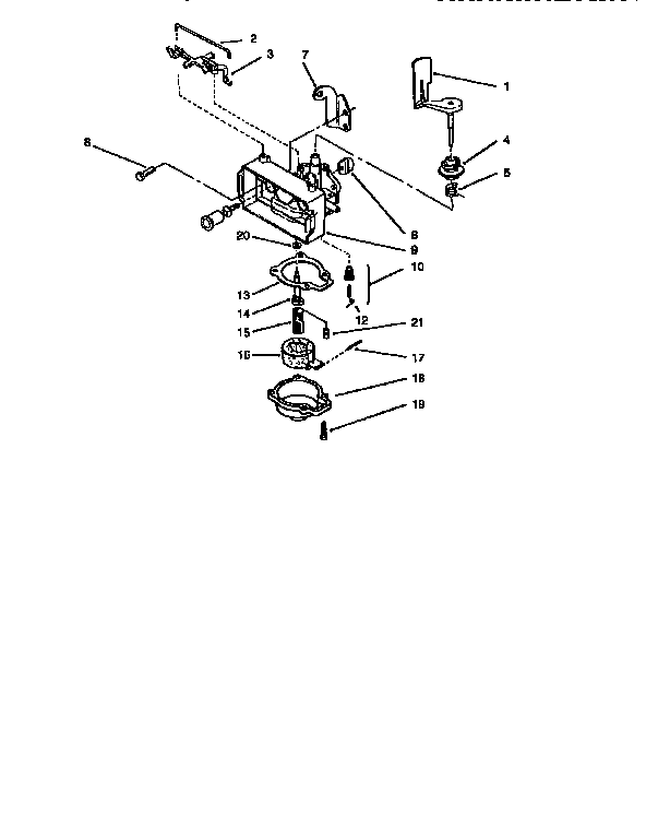 Carburetor assembly