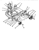 Deck and wheel assembly