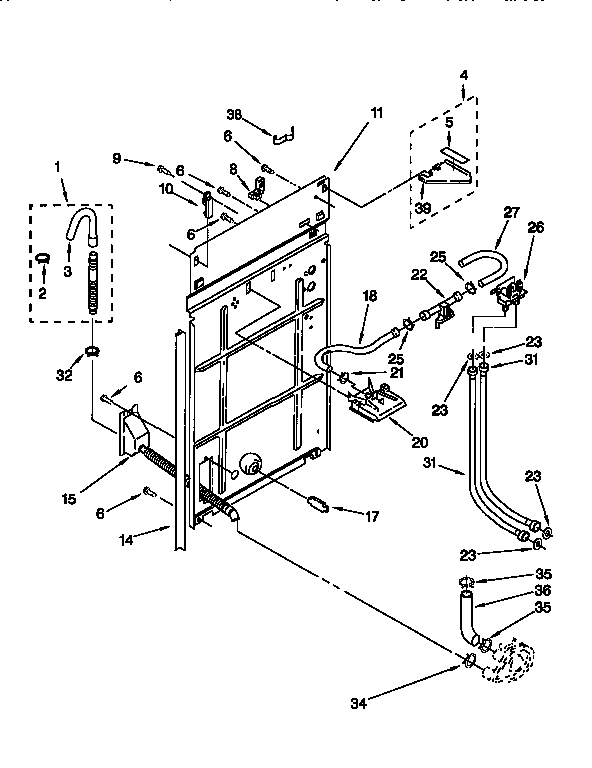 Rear panel