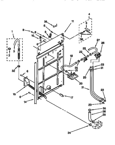 Rear panel