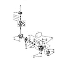 Kenmore 11026892690 motor and pump diagram