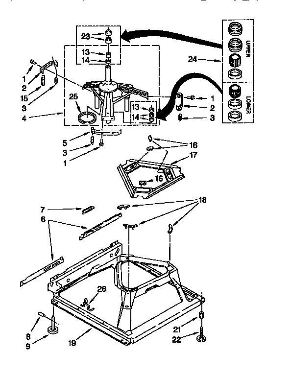 Machine base