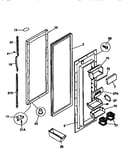 Refrigerator door