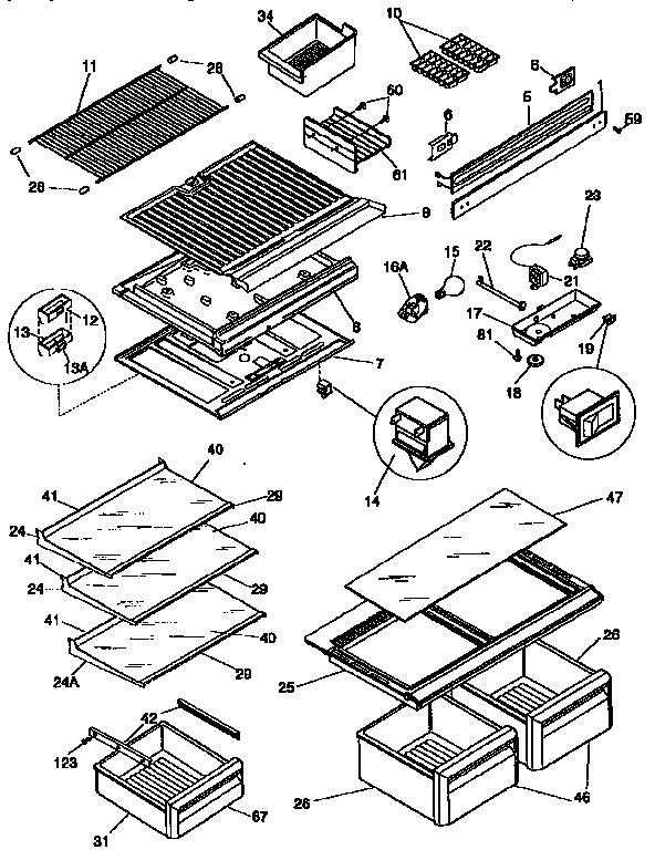 SHELVES/CONTROLS
