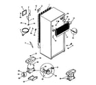 Frigidaire FRT21NNCW2 system diagram