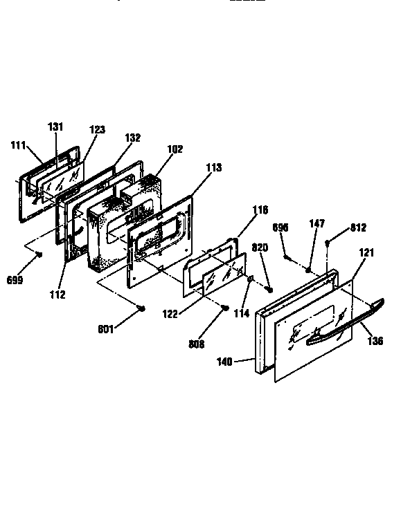 Door section 94465690&94466690