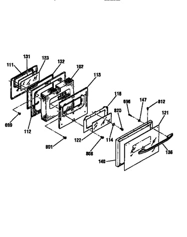 Door section 94465690&94466690