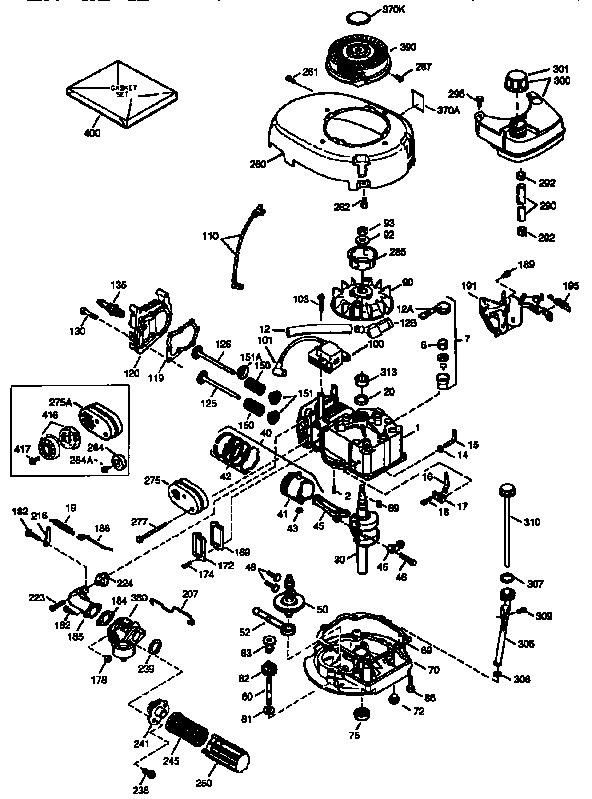 4-cycle engine 71/143 143.964012